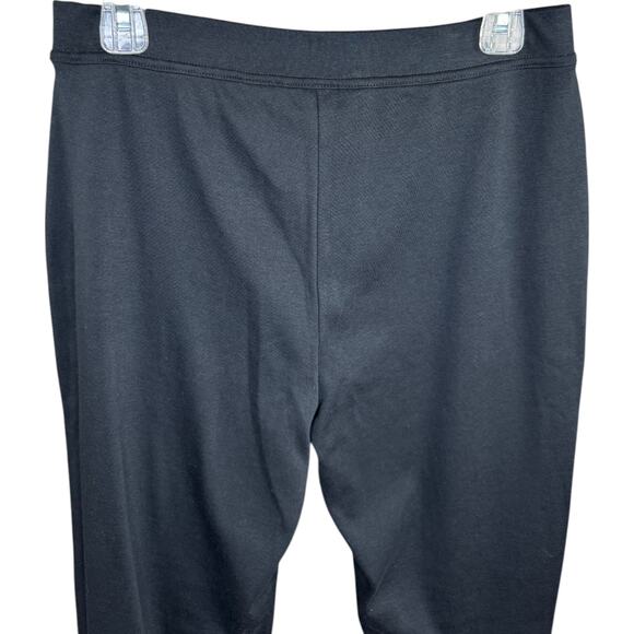 Hasting & Smith Slim Leg Pants PM Petite Black Cotton Blend Pull-On Stretch NWT - Picture 3 of 7